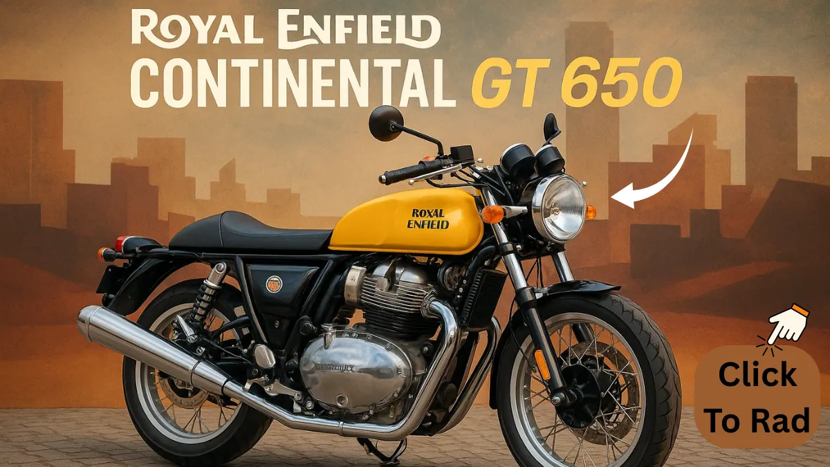 Royal Enfield Continental GT 650