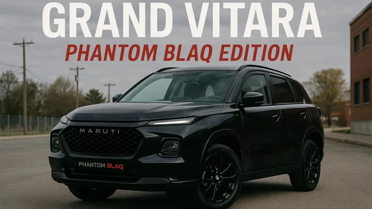 Maruti Grand Vitara Phantom Blaq Edition